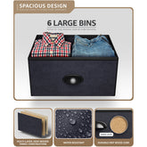 6 Drawer Dresser (Wood Top)